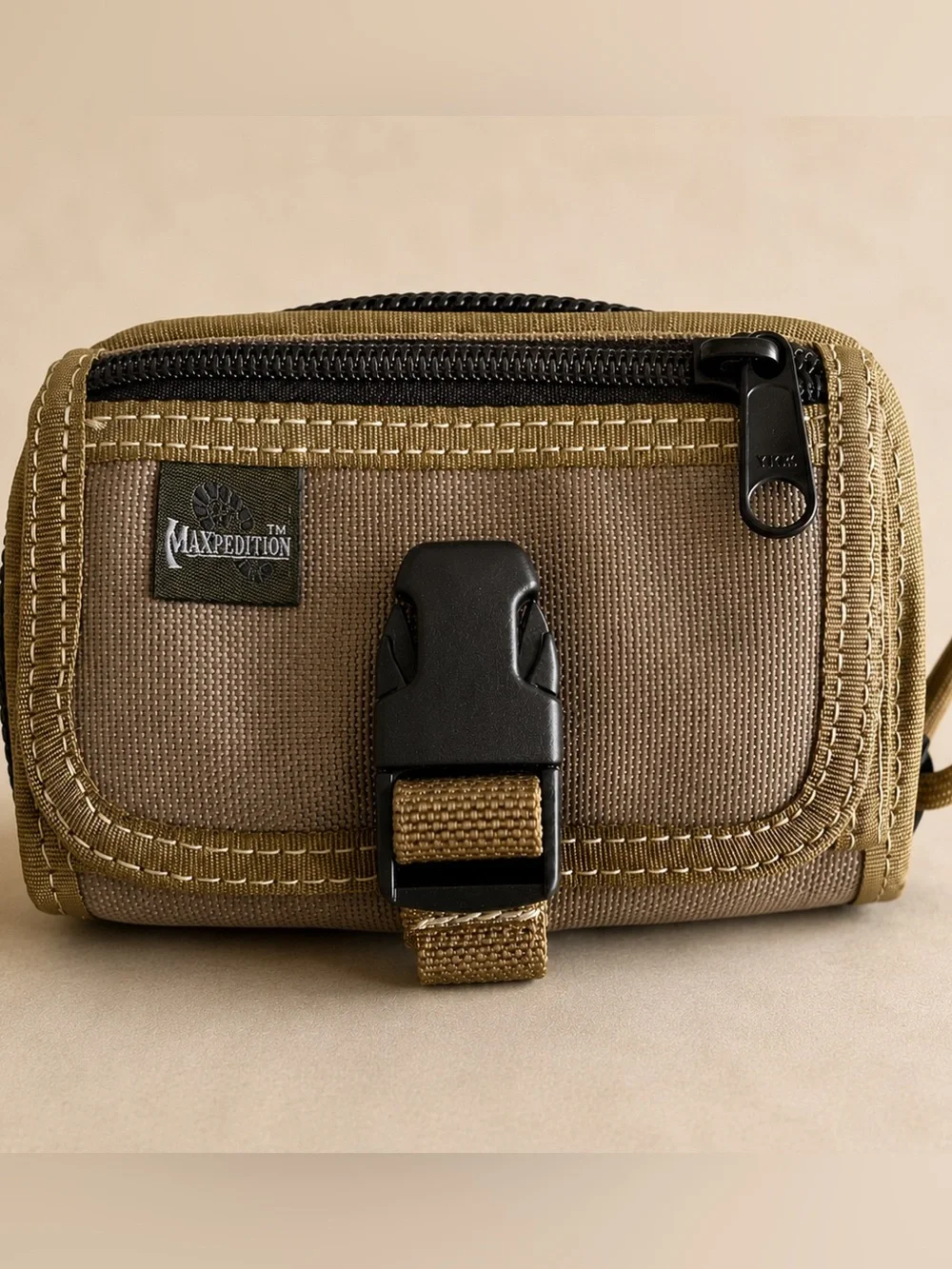 Maxpedition Tactical EDC Utility Pouch Belt Organizer Wallet Coyote Tan